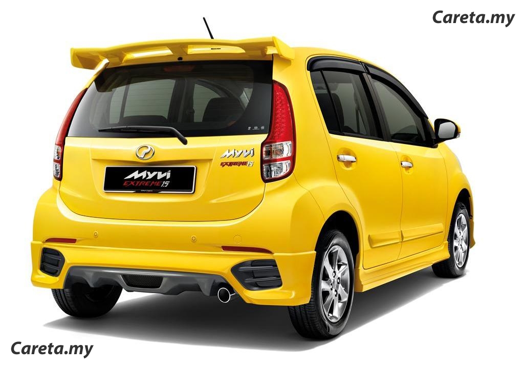 Perodua Myvi Kuning - Contoh Hits